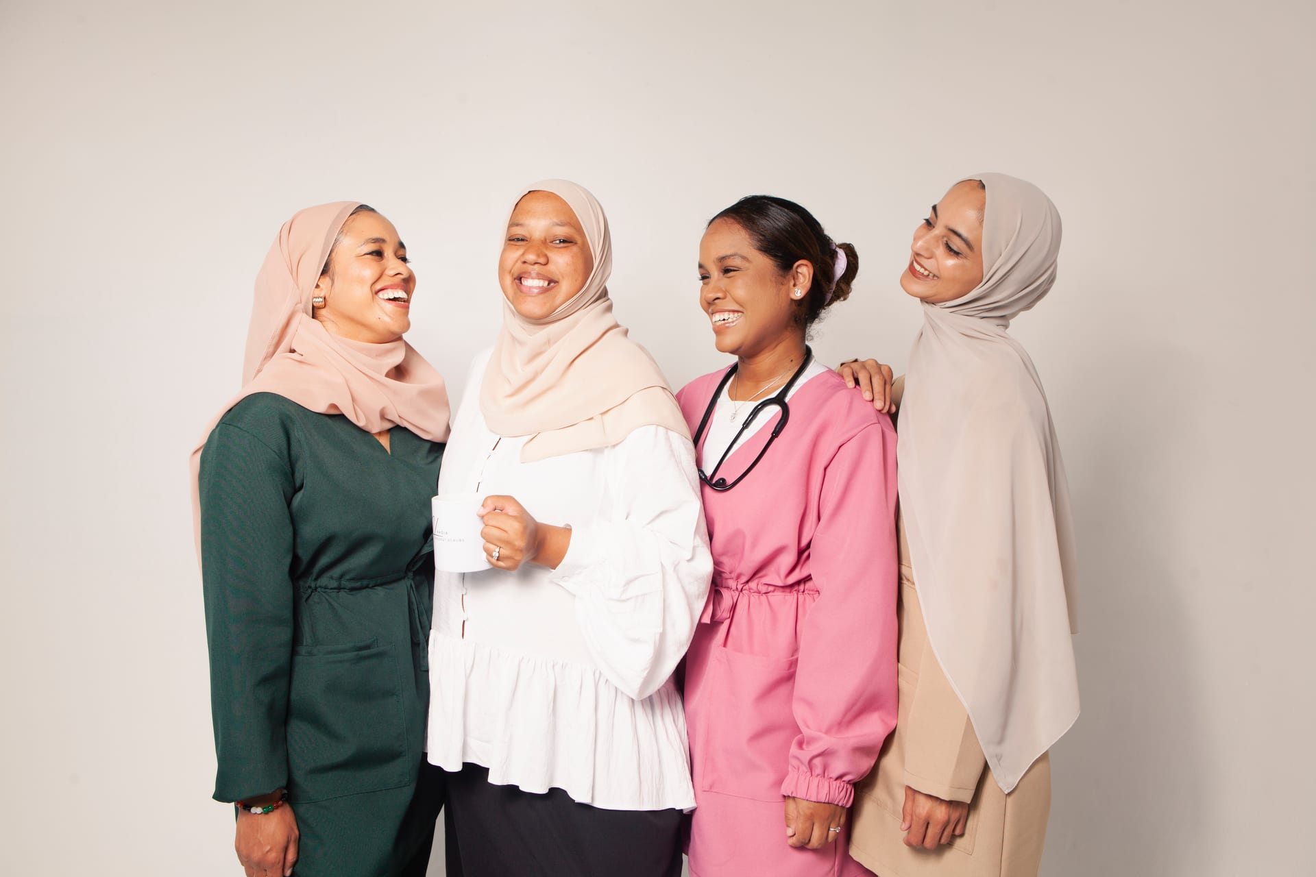 Haadia Modest Scrubs team